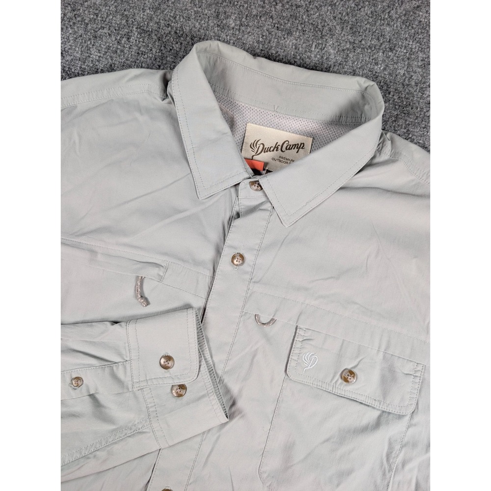 Duck Camp Lightweight‎ Vented Shirt Mens 3XLT Fishing Hunting Outdoor